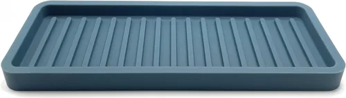 Miniatura 16 de Bandeja organizadora para fregadero de cocina de silicona, soporte de esponja y protector de encimera Plato y bandeja dispensadora de jabón