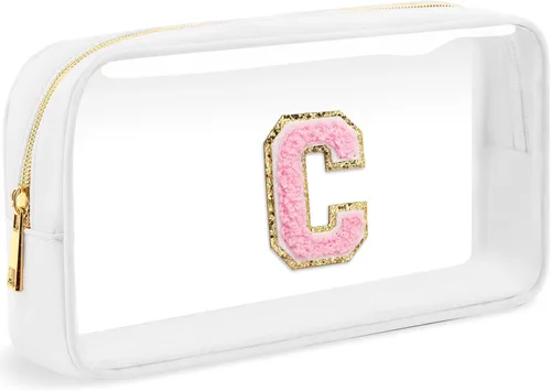 Miniatura 17 de Bolsa de Maquillaje Transparente Pequeña Bolsa de Cosméticos Bolsa de Viaje de Artículos de Aseo Bolsa Transparente con Cremallera Bolso Organizador