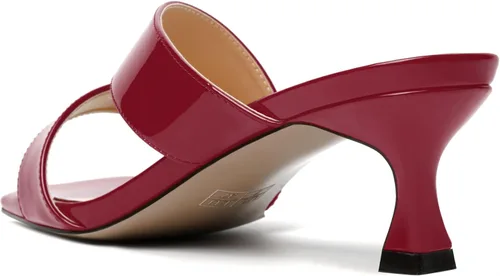 Miniatura 7 de SKYSTERRY Sandalias de tacón bajo con punta abierta para mujer, con tacón bajo, de 2 pulgadas