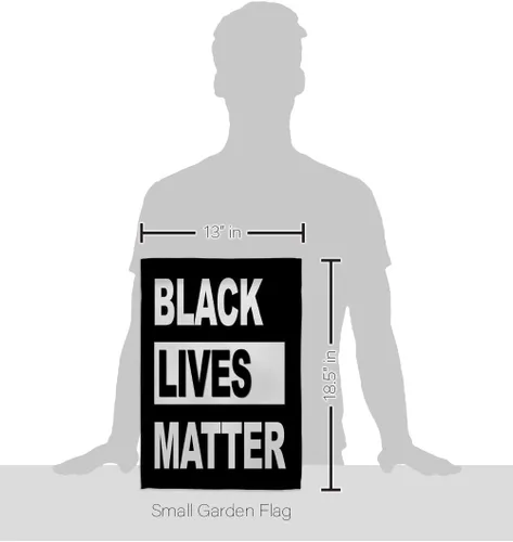 Miniatura 2 de BLM - Juego de derechos civiles de apoyo, causa, anti racismo, revolución, movimiento, igualdad, decoración social, cartel de regalo para patio
