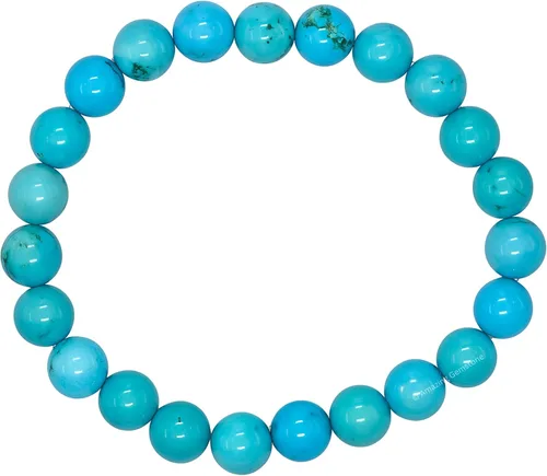 Miniatura 322 de Amazing Gemstone Pulsera de cristal para mujeres y hombres, pulsera de cristal curativo de protección, pulsera elástica con cuentas de piedras