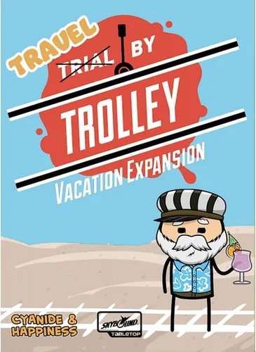 Miniatura 3 de Skybound Entertainment Trial by Trolley: Expansión de vacaciones - Skybound, Juego de fiesta de dilemas morales y asesinato de troley, edades 14+