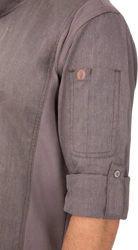 Miniatura 6 de Chef Works Chaqueta de Chef Hartford para Hombre con Ventilación Cool Vent