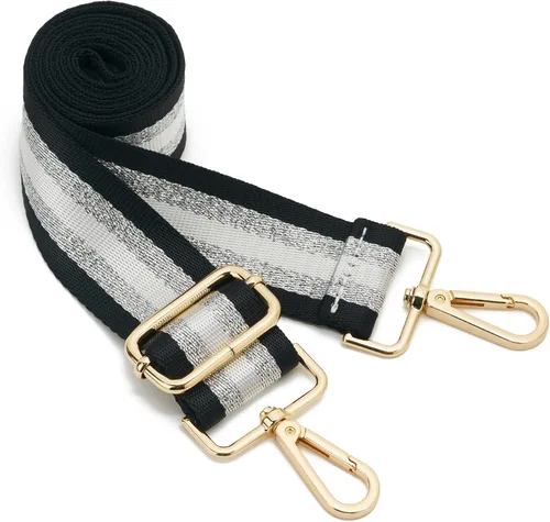 Miniatura 160 de ZOOEASS - Correa de repuesto para cartera, para colgar en el hombro o para cruzar, ancha y ajustable, de lona