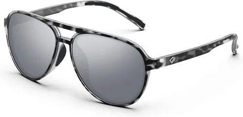 Miniatura 11 de Anteojos de sol estilo aviador polarizados para hombre y mujer, lentes deportivos para pesca, navegación, playa, golf, conducción TR75