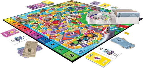 Miniatura 2 de Juego de mesa The Game of Life, juegos familiares para niños de 8 años en adelante, las clavijas vienen en 6 colores, juegos de mesa familiares