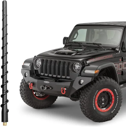 Miniatura 34 de VOFONO - Antena para Jeep Wrangler 4xe JK JL Unlimited Willys Gladiator JT Rubicon Sahara 2007-2025, accesorios Jeep Gladiator, antena Jeep Wrangler