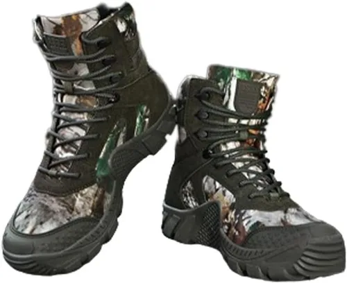 Miniatura 3 de Botas tácticas para hombre, botas militares, botas duraderas, botas de senderismo, botas de combate, botas ligeras, botas de trabajo