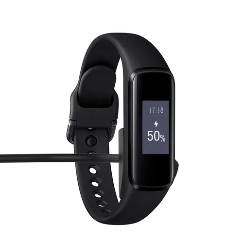 Miniatura 4 de TenCloud Cargador de repuesto compatible con Samsung Galaxy Fit E SM-R375 Smartwatch - Cable de carga USB de 39.4 in - Accesorios para reloj Negro