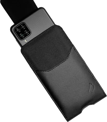 Miniatura 3 de Funda de cuero para teléfono celular para iPhone SE (2020/2022), 11 Pro, 12 13 14 15 16 17, Samsung Galaxy S22 S23 S24 S25 - Funda vertical