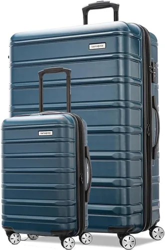 Miniatura 38 de Samsonite Omni 2 - Equipaje rígido extensible con ruedas giratorias, Plateado (Arctic Silver)
