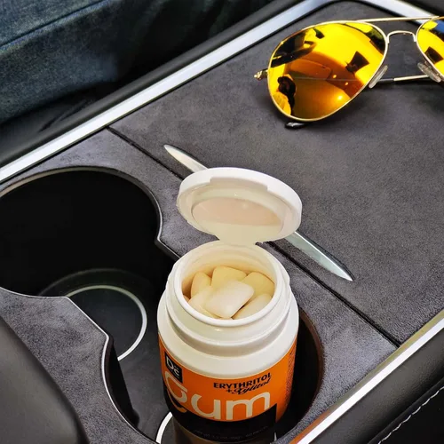 Miniatura 7 de DC24 DAILY CARE Goma de mascar de xilitol, sin aspartamo y sin azúcar para boca seca, baja en calorías con eritritol, sin azúcar, sabor a fruta