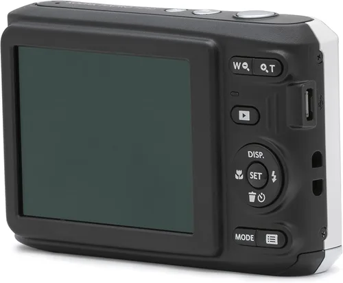 Miniatura 4 de Kodak PIXPRO FZ45 - Cámara digital (blanco) + Tarjeta de memoria de 32GB + Estuche para cámara Point and Shoot + Monópodo extensible + Lápiz limpia
