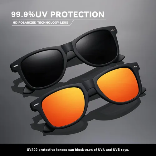 Miniatura 28 de Lentes de sol polarizados para mujer y hombre, lentes de sol a la moda, para conducir, pescar, bloqueo UV, protección UV400