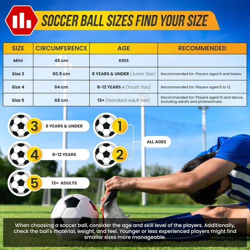 Miniatura 6 de VIZARI Toledo Balón de fútbol Entrenamiento al aire libre y divertido fútbol para niños, niñas, jóvenes y niños pequeños Ideal para todos