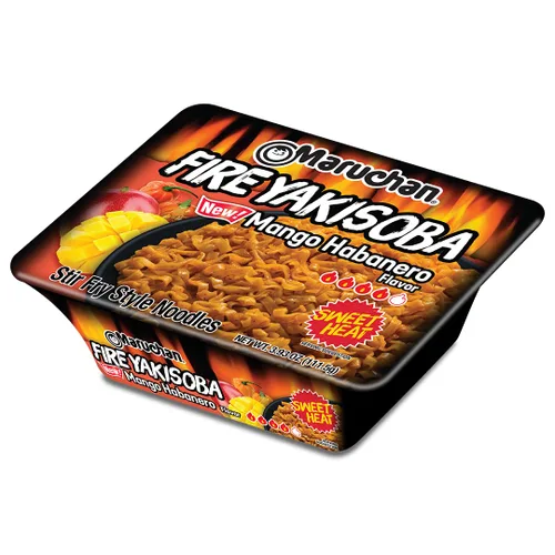 Miniatura 13 de Maruchan Yakisoba Fire sabor a carne picante, 3.99 onzas (paquete de 8)