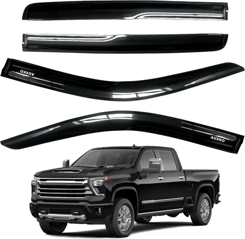 Miniatura 18 de AUXKO Protector de lluvia de ventana para Honda HRV 2023 2024 2025 2026 exterior con cinta adhesiva inastillable, protector de humo solar, visera