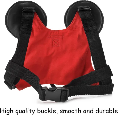 Miniatura 3 de Cinturón antipérdidas para niño pequeño con minicorrea de seguridad para niños y niñas, Rojo