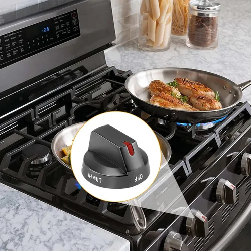 Miniatura 8 de DG64-00473B Compatible para perillas de horno Samsung NX58M6850SG NX58H5600SS NX58H5650WS NX58J7750SS Samsung Piezas de repuesto para estufas
