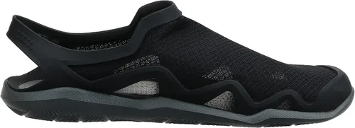 Miniatura 5 de Crocs Sandalias de malla Swiftwater para hombre, NegroGris (Slate Grey), 8