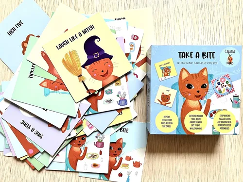 Miniatura 8 de MANGO CREATIVO. Dale un bocado. Un juego de cartas que ayuda a los niños a comer. Un juego para los comensales exigentes.