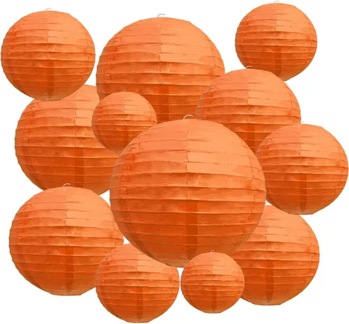 Miniatura 9 de 20 linternas de papel negras para fiestas, 6, 8, 10, 12 pulgadas, chinas, asiáticas, colgantes, redondas, para cumpleaños, bodas, Halloween