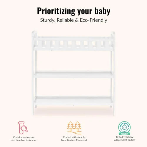 Miniatura 5 de Mesa cambiadora para bebés Dream On Me Emily, talla única , Blanco