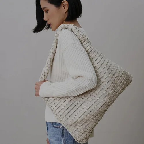 Miniatura 5 de KWANI Bolso Hobo texturizado para mujer y mujer
