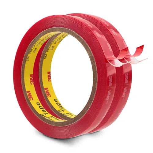 Miniatura 17 de 3M - Cinta de doble cara resistente de 2 x 15.4 pies, cinta de montaje de 0.04 pulgadas de grosor, cinta adhesiva transparente 4910 de espuma