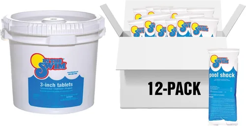 Miniatura 14 de In The Swim Pool Shock - Desinfectante granular Cal-Hypo 68% para agua cristalina - Defiende contra bacterias, algas y microorganismos - 25 libras