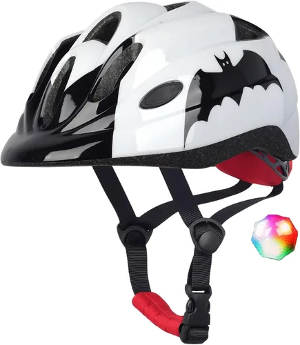 Miniatura 17 de Casco de bicicleta para niños pequeños, cascos ajustables para niños y niñas de bebé a niños (edad 1-8), multideportes para patinaje de bicicleta