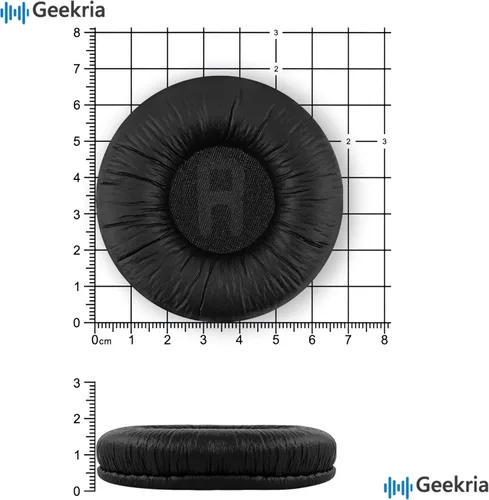 Miniatura 6 de Geekria Almohadillas de repuesto de cuero sintético para auriculares JBL JR300, JR300BT, T450BT, T500BT, Tune 500, Tune 500BT, Tune 510BT, Tune