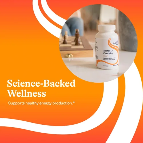 Miniatura 4 de Seeking Health Acetyl-L-Carnitine - Suplemento de acetil-L-carnitina - Apoya la energía, el metabolismo de las grasas saludables y la salud