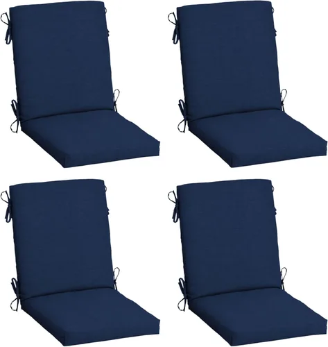 Miniatura 13 de Arden Foam - Cojines de espuma para sillas de patio y comedor, 20 x 44 pulgadas, espuma de alta densidad de alta densidad, nunca se aplana