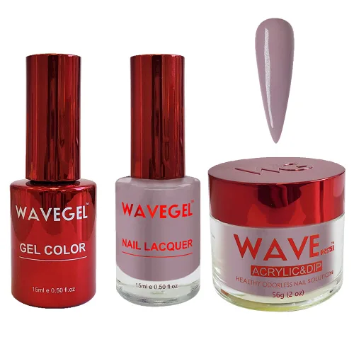 Miniatura 75 de WAVEGEL - Juego de gel de remojo, laca de uñas y polvo acrílico y polvo de inmersión a juego - Colección Queen - #015 Noble Men