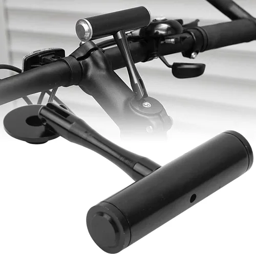 Miniatura 6 de Extensor de manillar de bicicleta, extensión de soporte de aleación de aluminio para bicicleta, extensión de espacio de bicicleta, soporte