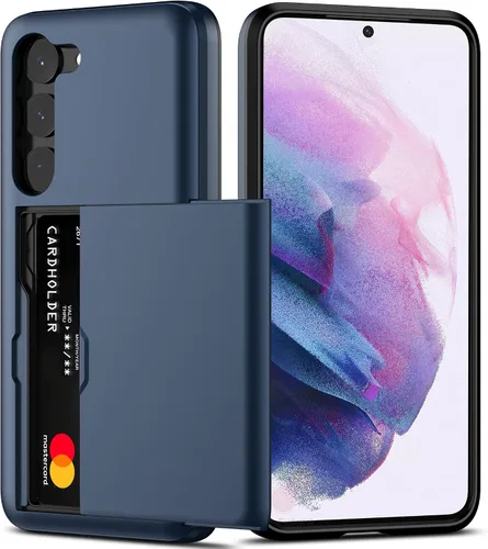 Miniatura 20 de Nvollnoe Funda para Samsung S23 con tarjetero 5G de 6.1 pulgadas, delgada, de doble capa, resistente, protector para Galaxy S23, funda con ranura