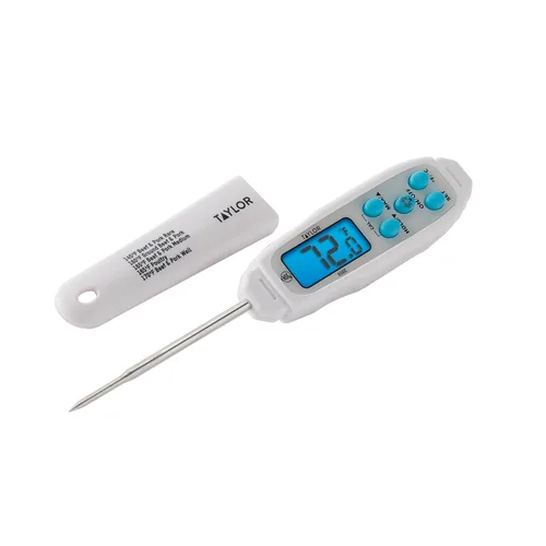 Miniatura 10 de Taylor Termómetro digital de lectura instantánea para preparación de comidas GLP-1 con alto contenido de proteínas, sonda de cocina impermeable