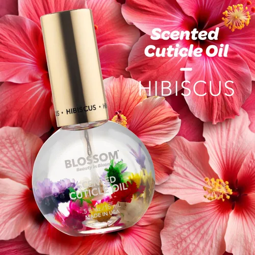 Miniatura 3 de Blossom Hidratante, hidratante, fortalecedor, aceite perfumado para cutículas, infundido con flores reales, fabricado en Estados Unidos, 1.26 onzas
