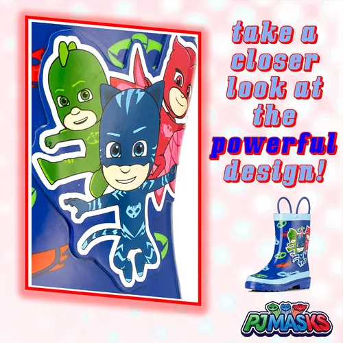 Miniatura 4 de PJ Masks Botas de lluvia para niños