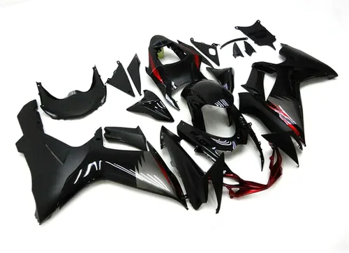 Miniatura 2 de Kit de carenado de plástico ABS negro y gris compatible con Suzuki GSXR600 GSXR750 K11 GSX-R600 2011-2021 GSX-R750 2012 13 14 15 16 17 18 19 2020