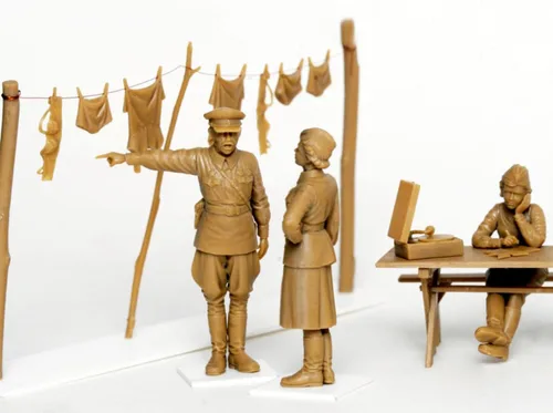 Miniatura 8 de ICM Modelos Soviéticos Militar Serviciomujeres 1939-1942 Kit de construcción