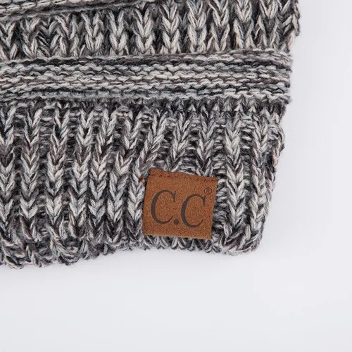 Miniatura 399 de C.C Trendy Warm Chunky Soft Stretch Cable Knit Beanie