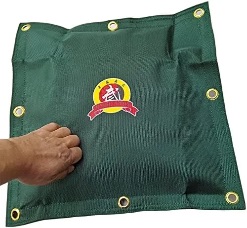 Miniatura 10 de Wing Chun Kung Fu - Bolsa de lona para colgar en la pared es adecuada para kickboxing y varios entrenamientos de boxeo. Blanco
