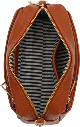 Miniatura 5 de FashionPuzzle Triple Zip Small Crossbody Bag
