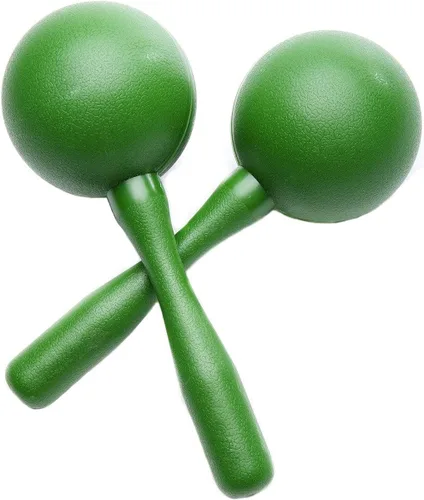 Miniatura 4 de DP Music Parranda Kit de percusión con bolsa de transporte, pandereta de bandera de Puerto Rico de 8 pulgadas, claves, Güiro y Maracas de plástico
