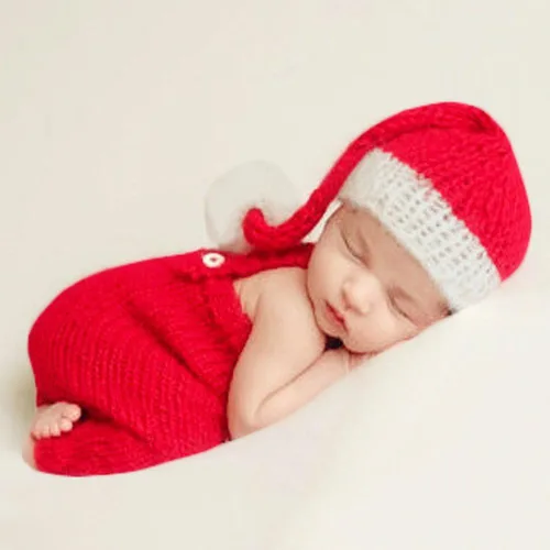 Miniatura 2 de Zeroest Accesorios de fotografía para bebé, traje de sesión de fotos para niño y niña, disfraz de ganchillo para recién nacido, conjunto de ropa