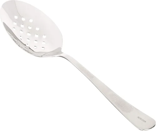 Miniatura 9 de Mercer Culinary Cuchara de Emplatar de Acero Inoxidable 18-8 con Cuenco Sólido, 9 Pulgadas, Plateado