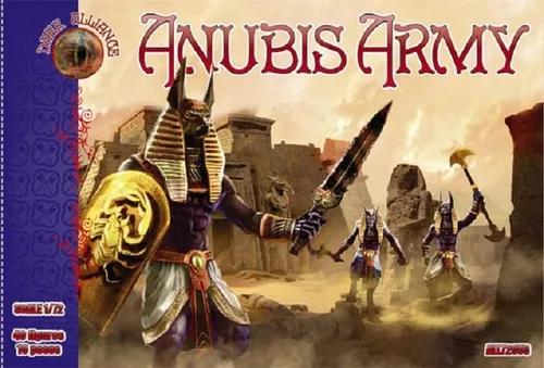 Miniatura 2 de Alliance 72053-1/72 - Ejército de Anubis. 40 figuras, 10 poses. Kit de modelo a escala