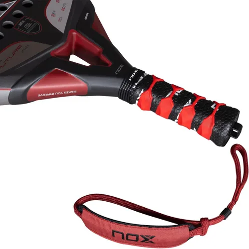 Miniatura 7 de Pala de pádel Future Attack 12K Alum NFA Edition Pala de Padel en forma de diamante Cara de carbono de alumbre de 12 quilates, núcleo EV50
